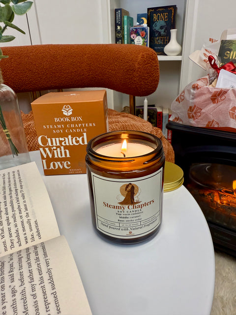 Steamy Chapters Candle